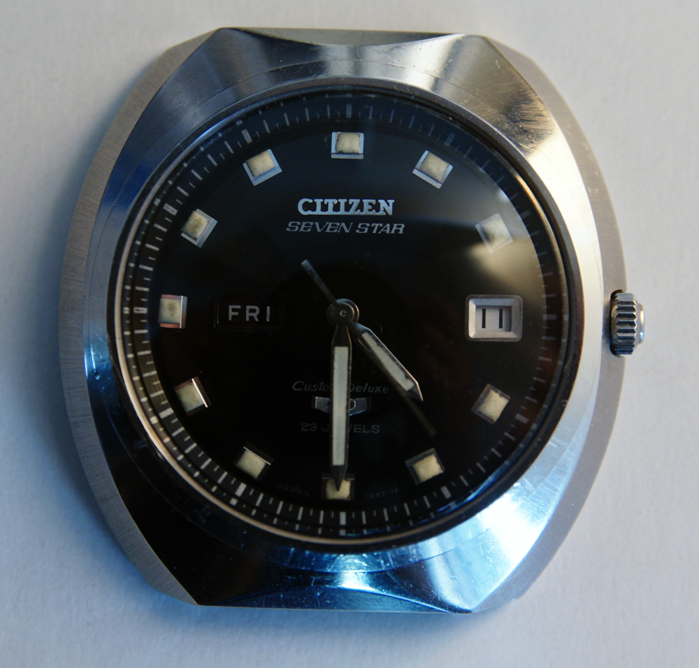 Citizen Seven Star Custom Deluxe | Sweephand's Vintage Citizen 