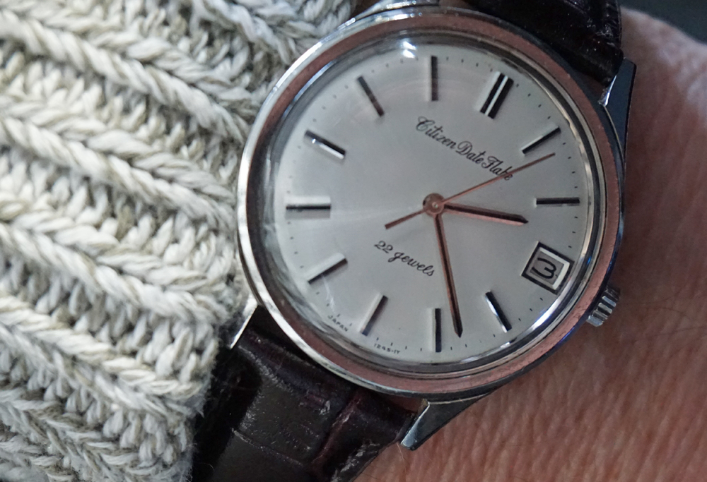 Today's Watch – Citizen Date Flake, 22 Jewels | Sweephand's 